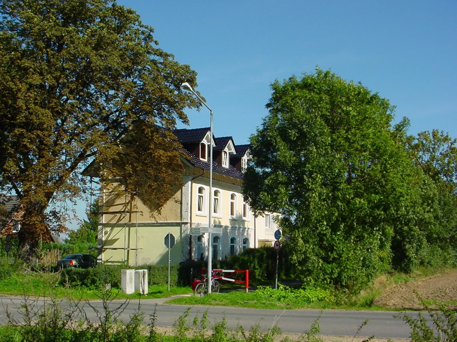 Hoisdorf - South Stormarn Railroad (now defunct) Hoisdorf station